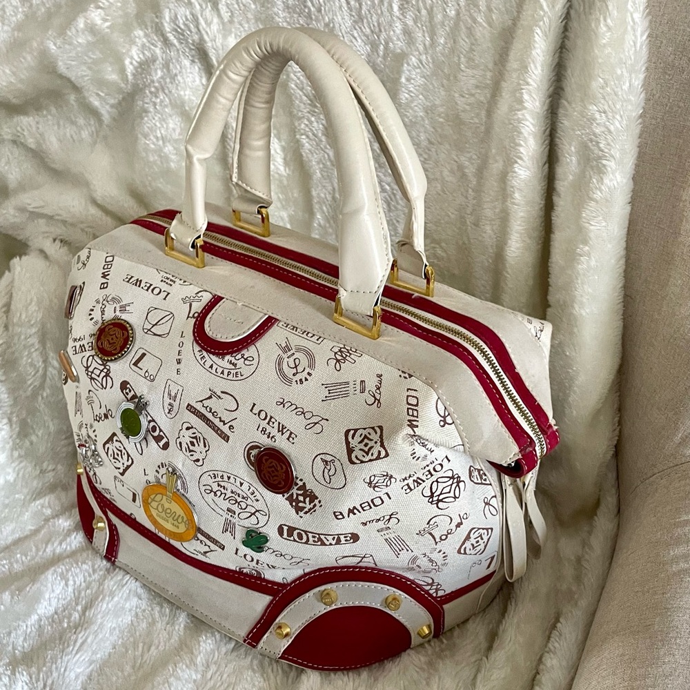 COPY - LOEWE 160th Anniversary Model Anagram Handbag Doctor Bag (Rare)